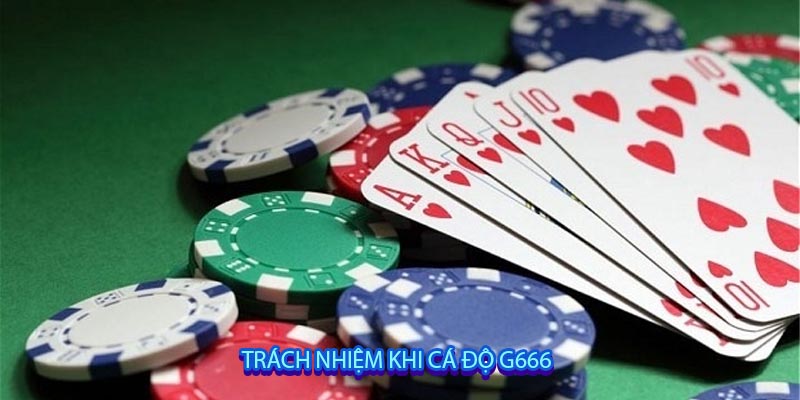 TRÁCH NHIỆM KHI CÁ ĐỘ G666