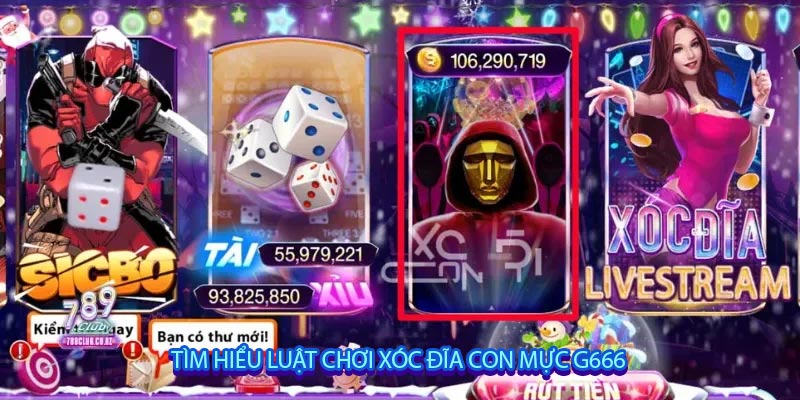 Tìm hiểu luật chơi Xóc đĩa con mực G666
